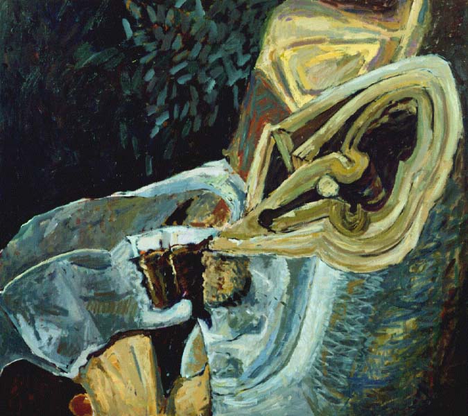 Fotograf: Poul Pedersen
Værk  titel: Univers 
Værk  type: Maleri 
Materiale: Olie på lærred 
Størrelse: 135x155 cm 
Færdiggjort: 1992 