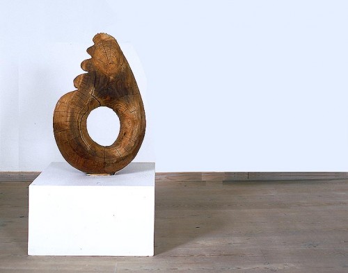 Fotograf: Eget foto
Værk  titel: Magisk ring 
Værk  type: Skulptur 
Materiale: Elmetræ 
Størrelse: 100x60x40 cm 
Færdiggjort: 1998 