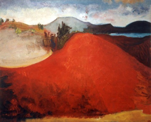 Fotograf: Eget foto
Værk  titel: Painted Hills 
Værk  type: Maleri 
Materiale: Olie på lærred 
Størrelse: 96x116 cm 
Færdiggjort: 1997 