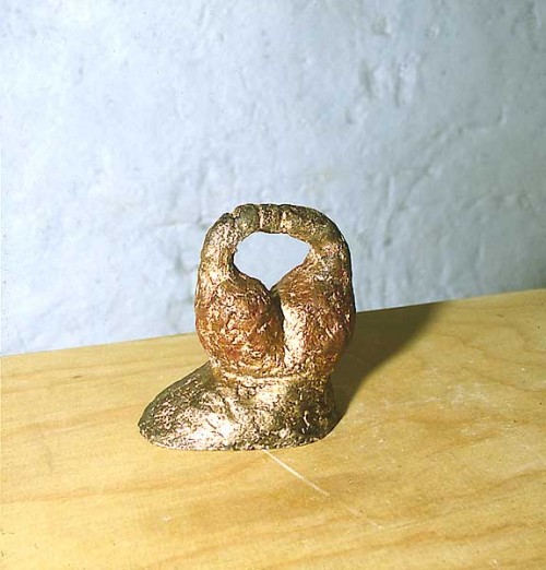 Plaster 
11*6*11 cm
1990 
Casting
Foto:Erik Steffensen