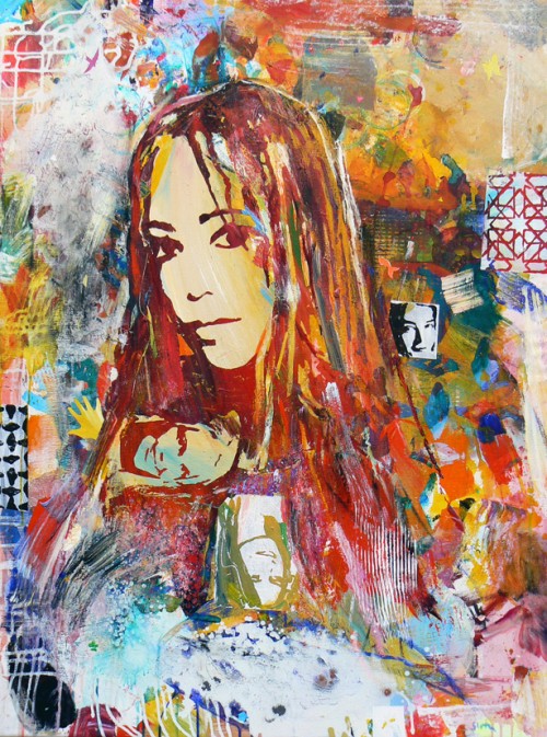 Maleri, 90 x 120 cm., 2008