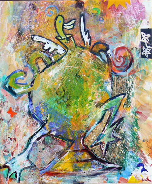 Maleri, 50 x 60 cm., 2007